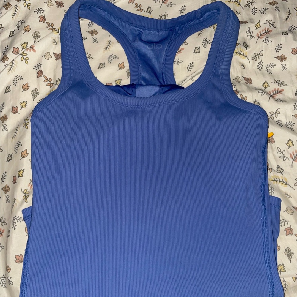 ALO Ribbed Full Length Tank